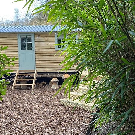 Chez Maurice Luxury Shepherds Hut With Bath And Hot Tub Kelling Экстерьер фото